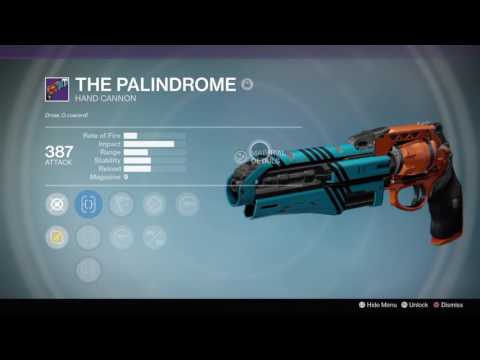 God ROLL palindrome reative reload& outlaw