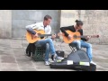 Barcelona street music , Pharaon Spanish Guitar ...