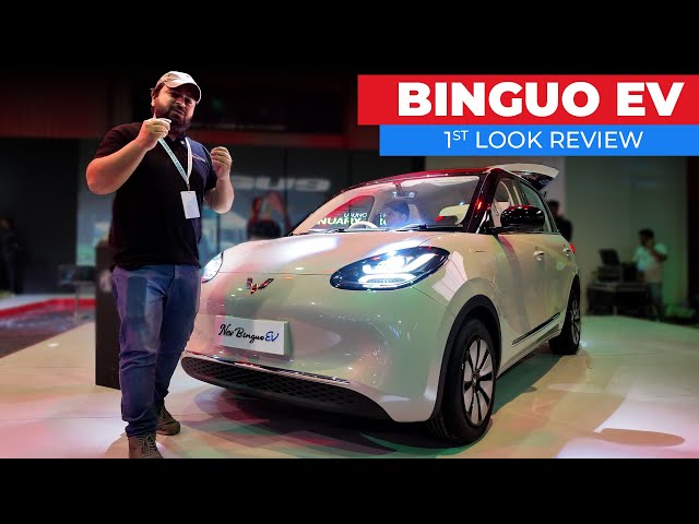 MG Binguo EV کا پہلا فرنٹ لک ریویو | PAPS 2025