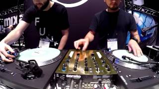 DJ FlipFlop & DJ Celsius @ Mixars booth - 2017 NAMM Show