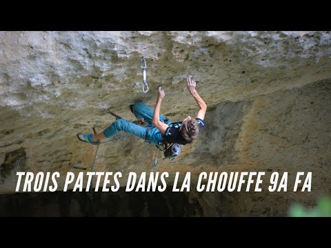 Trois pattes dans la chouffe 9a FA - Mattéo Soulé