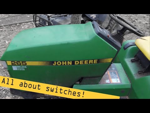 John Deere 265 Ignition Switch Field Rewire- No Schematic? No Problem.