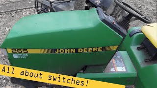 John Deere 265 Ignition Switch Field Rewire- No Schematic No Problem.