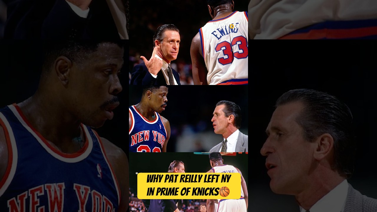 Patrick Ewing discloses a private conversation with Pat Reilly on why he really left NY Knicks in 95