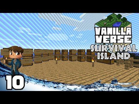 VanillaVerse Survival Island - Ep. 10: Plenty of Storage!