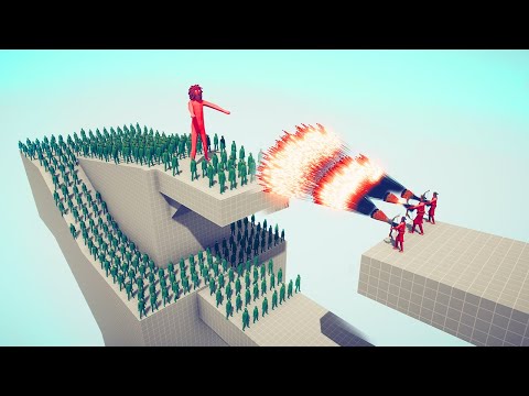 100x ZOMBIE + NORMAL TITAN vs 3x MULTI ARROW 1 | TABS - Totally Accurate Battle Simulator