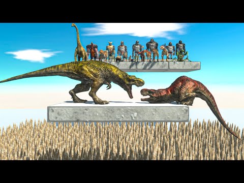 Each Unit Against Itself Who Can Not Fall? ► Animal Revolt Battle Simulator