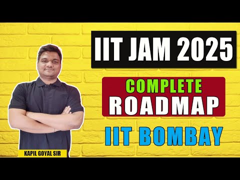 IIT JAM 2025 Preparation Strategy | Rank under 100 in IIT JAM exam | IIT Bombay