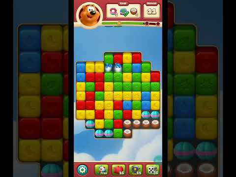 Toon blast level 7511 🔨🔨😤🏍️🏍️