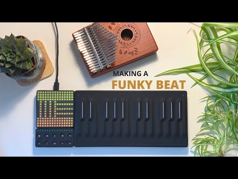 Making a FUNKY BEAT with ROLI BLOCKS and Ableton