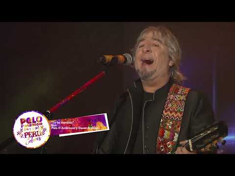TE HE MENTIDO- CONCIERTO PERÚ DE COLORES 🇵🇪🎨 (LIVE 4K) - Pelo D' Ambrosio ft. Oscar Arzapalo
