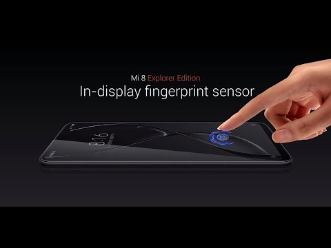 Xiaomi mi 8 official launch with on-screen fingerprint sensor