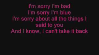 Sorry by Buckcherry lyrics