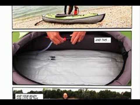 Set up your inflatable kayak