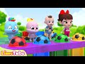 Surprise Color Balls Rain Rain Go Away Música Colorida Learn Sing A Song Infantil Nursery Rhymes
