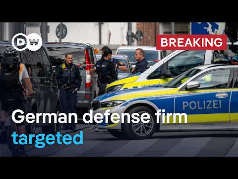 Police probe attempted arson attack on German defense firm | DW News