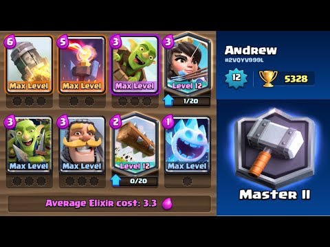 CLASSIC LOG BAIT! LADDER GAMEPLAY - CLASH ROYALE