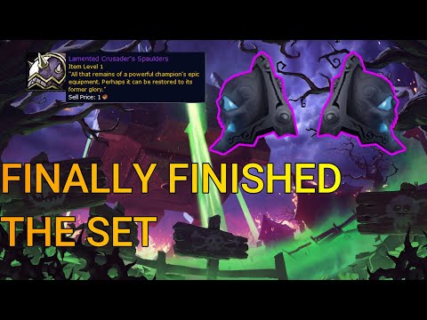 Spam Opening Naxxramas Shoulders Until I Complete My Warrior T3 Set