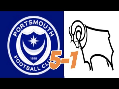 Battered by pompey (episode 3 of my derby county career mode)