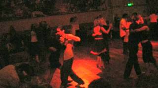 Eva Icikson & Jorge Frias Milongueando en Salón Caning
