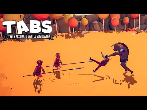 TABS - SPOOKY TEAM VS ANCIENT TEAM - Totally Accurate Battle Simulator