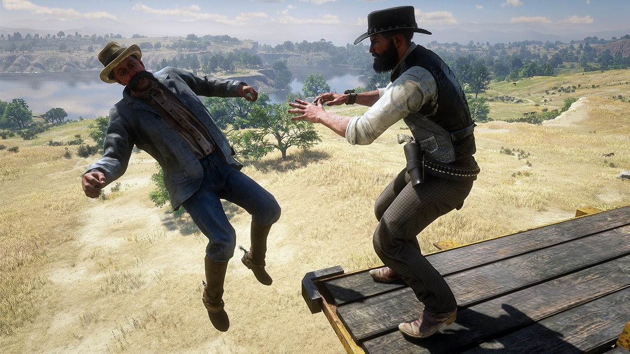 Red Dead Redemption 2 4K 60FPS - Funny & Brutal Moments Vol. 184 (Euphoria Ragdolls)