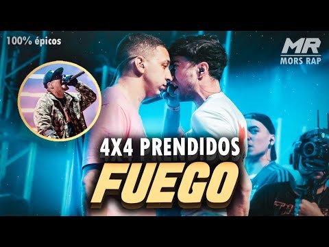 4x4 PRENDIDOS FUEGO! 🔥*100% épico*