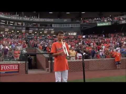 Baltimore Orioles National Anthem 'King' on MASN & CBS Radio 105.7