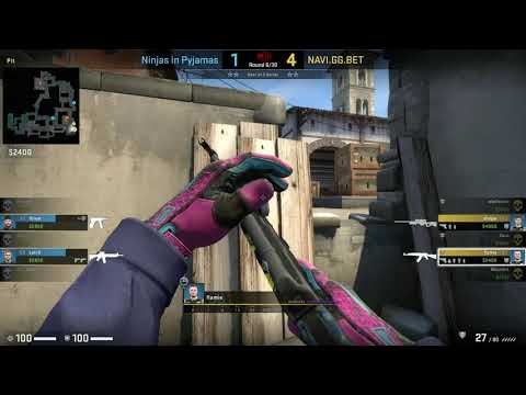 CS:GO POV Demo Na'Vi Flamie (28/18) vs NiP (de_inferno)