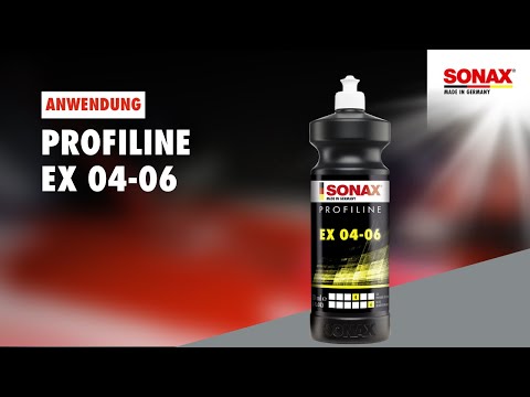 How to use SONAX PROFILINE EX 04-06 for Soft paint