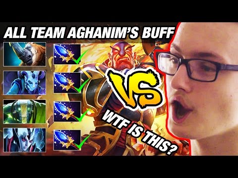 Miracle- vs All Team Aghanim's Scepter Buff by 65K Networth Alchemist - Dota2 7.02