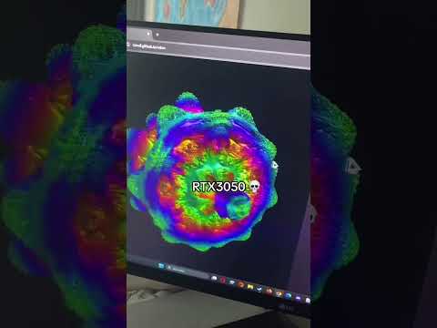 RTX 3050 in gpu test #fypシ #fyp #tech #techtok #nvidia #pc #pcgaming #intel #xeon #intel