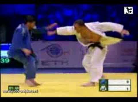 Judo EC 2008 Lissabon Kishmahov (RUS) - Khergiani (GEO)