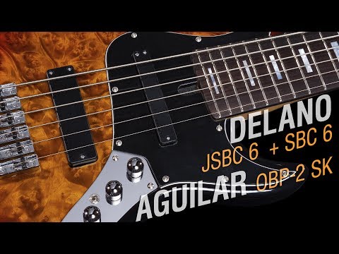 Delano SBC 6 & JSBC 6 + Aguilar OBP-2 SK // Maruszczyk Elwood L6a-24