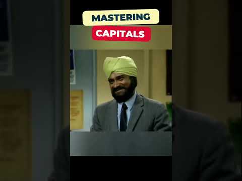 Capitals: The Best Way to Learn Letters and Cities