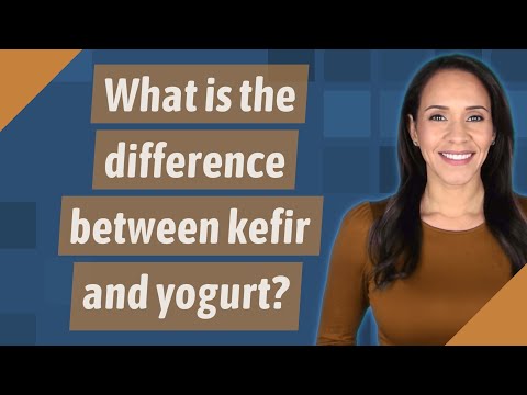 What is the difference between kefir and yogurt?