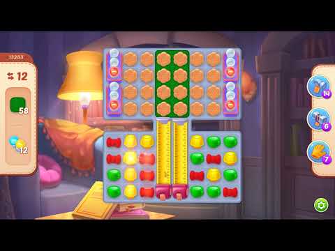 Homescapes Level 13283 No Boosters Gameplay #Bubunka