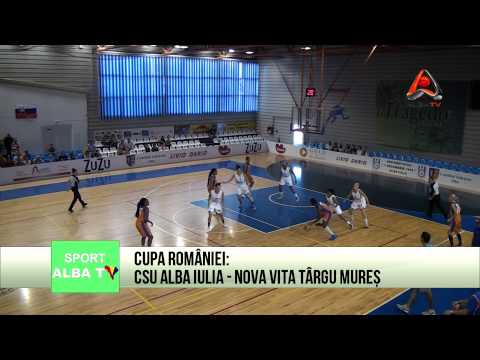 CUPA ROMÂNIEI: CSU ALBA IULIA -  NOVA VITA TÂRGU MUREȘ