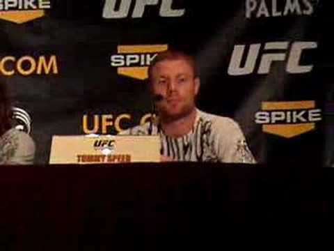 Ultimate Fighter 6 Finale Press Conference