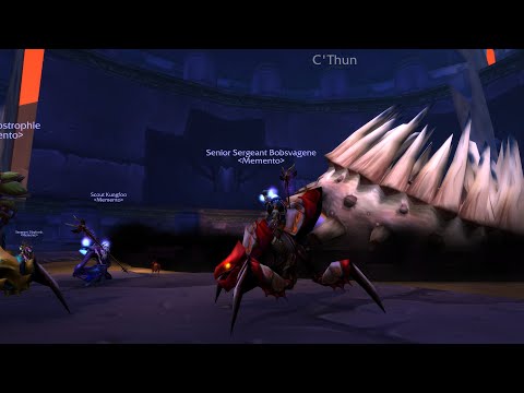 Memento Temple of Ahn'Qiraj 9/9 | Fire Mage POV | Atiesh NA (Bosses Only)