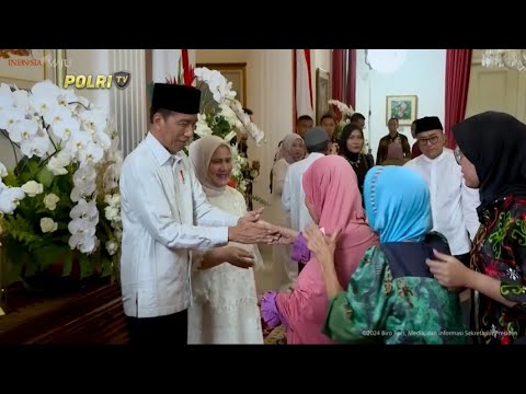 PRESIDEN JOKOWI OPEN HOUSE DI ISTANA