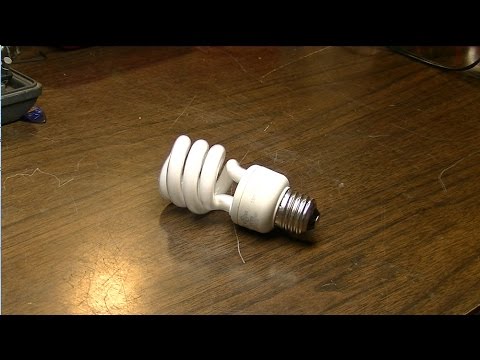 CFL Light Bulb DISASSEMBLY and RANT