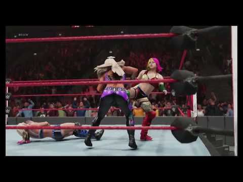 WWE2K19 Raw: Asuka vs Dana Brooke vs Alexa Bliss