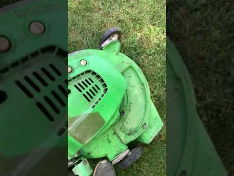 Lawn  boy 8237 using my bagging set up