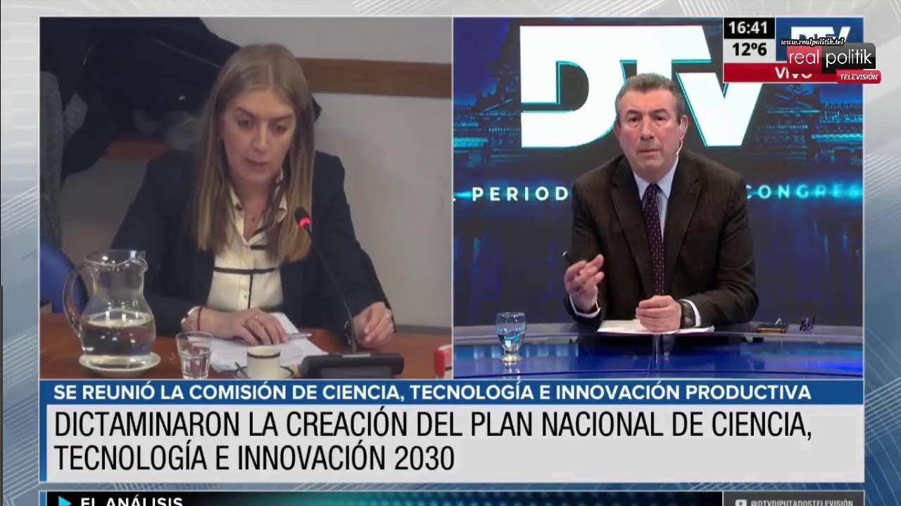 Diputados trató el Plan Nacional de Ciencia, Tecnología e Innovación 2030