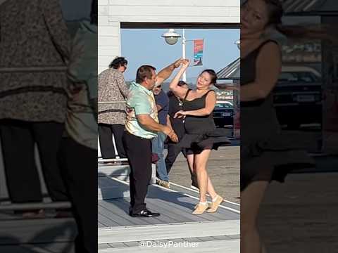 Spanish Dancing on the beach cha-cha rumba salsa #samba #chacha #dance #chachacha #music