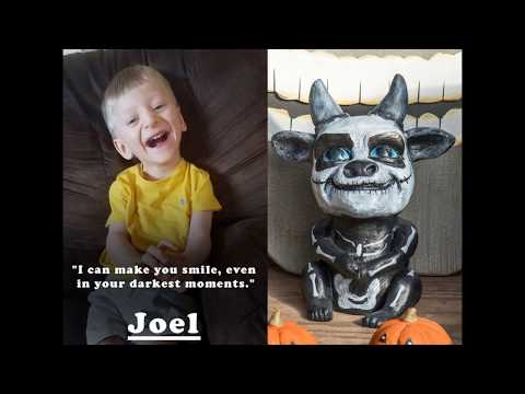 Bringing Joel to life in sculpture form.