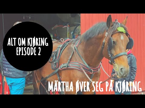 Märtha Louise øver seg på kjøring