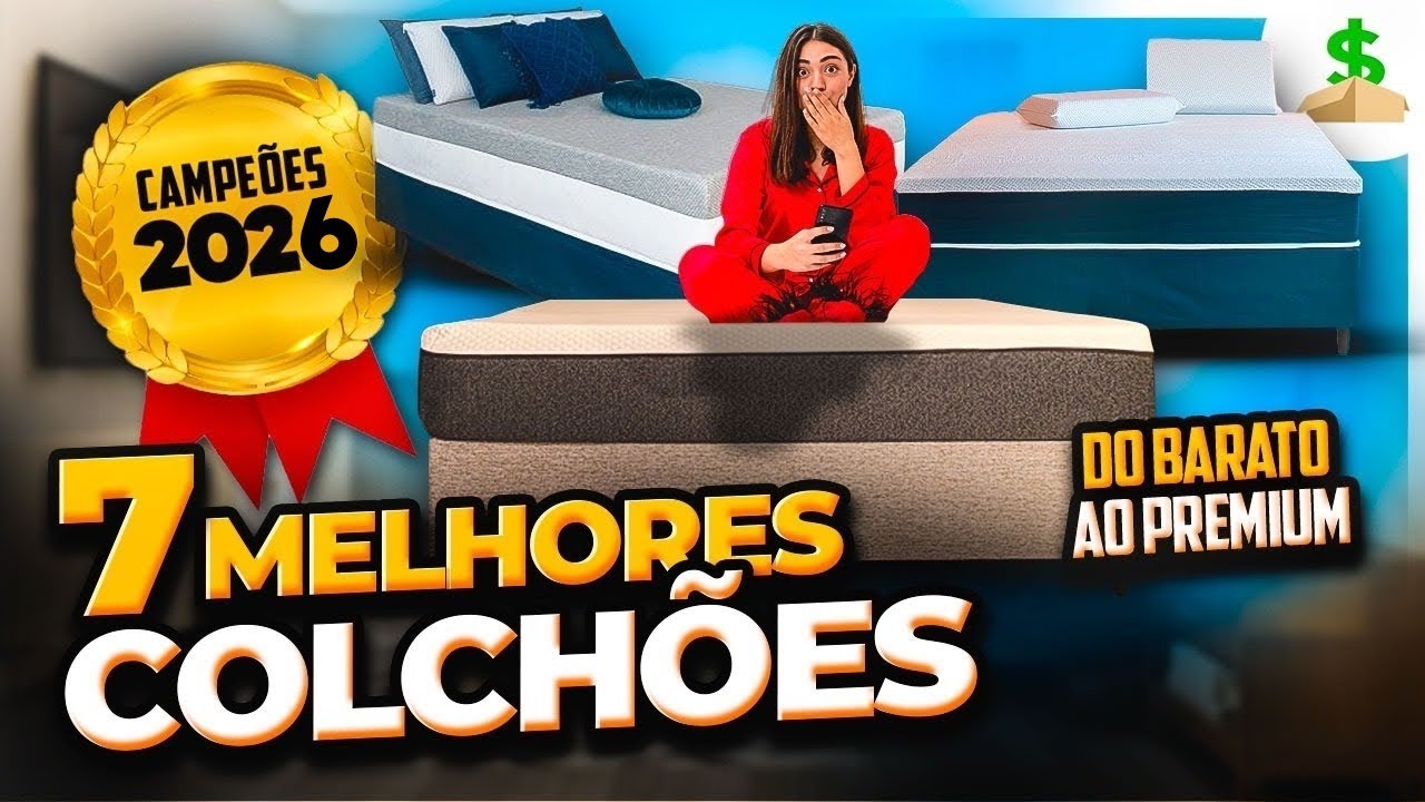 Qual é o MELHOR COLCHÃO 2025? Guia Completo Melhores Colchões: Macio ou Firme / Espuma ou Molas 🛏