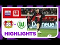 Bayer Leverkusen v Wolfsburg | Bundesliga 23/24 Match Highlights